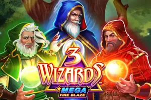 Playtech : Mega Fire Blaze: 3 Wizards - AUTOCUAN777