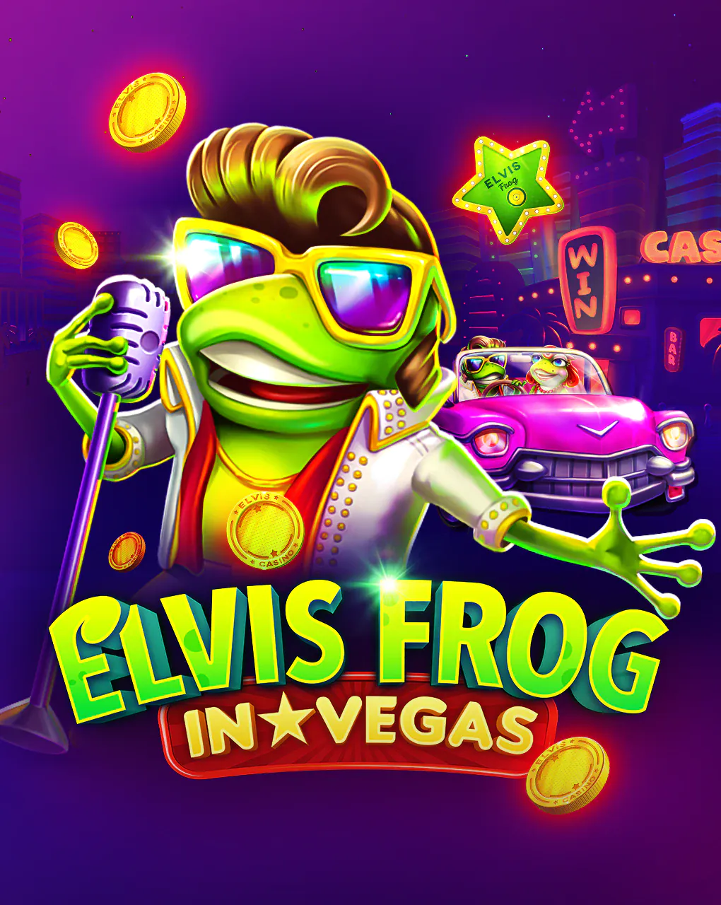 Elvis Frog In Vegas - AUTOCUAN777