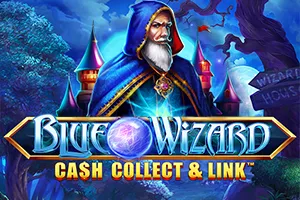 Playtech : Blue Wizard: Cash Collect & Link - AUTOCUAN777