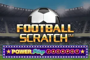 Playtech : Football Scratch PowerPlay Jackpot - AUTOCUAN777