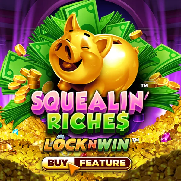 Microgaming : Squealin Riches - AUTOCUAN777
