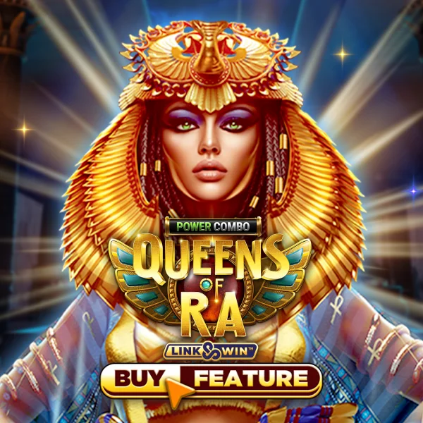 Microgaming : Queens of Ra POWER COMBO - AUTOCUAN777