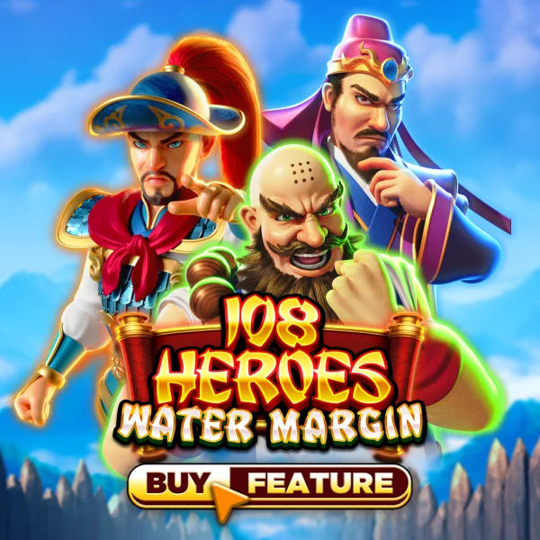 Microgaming : 108 Heroes Water Margin - AUTOCUAN777