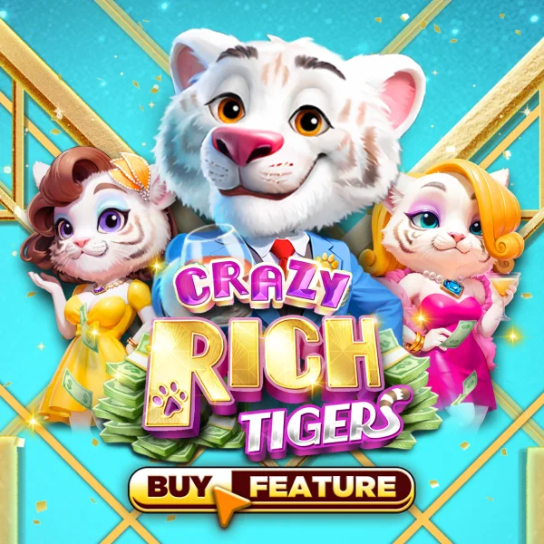 Microgaming : Crazy Rich Tigers - AUTOCUAN777