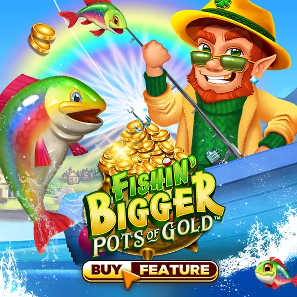Microgaming : Fishin Bigger Pots of Gold - AUTOCUAN777